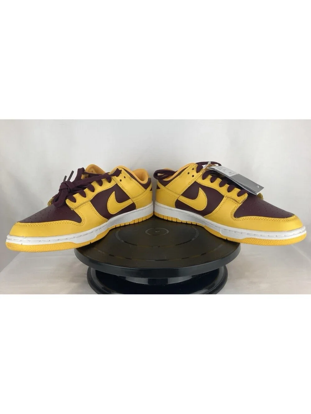 NEW Men’s Size 9.5 Nike Dunk Low Arizona State Sundevils Maroon Gold DD1391-702
